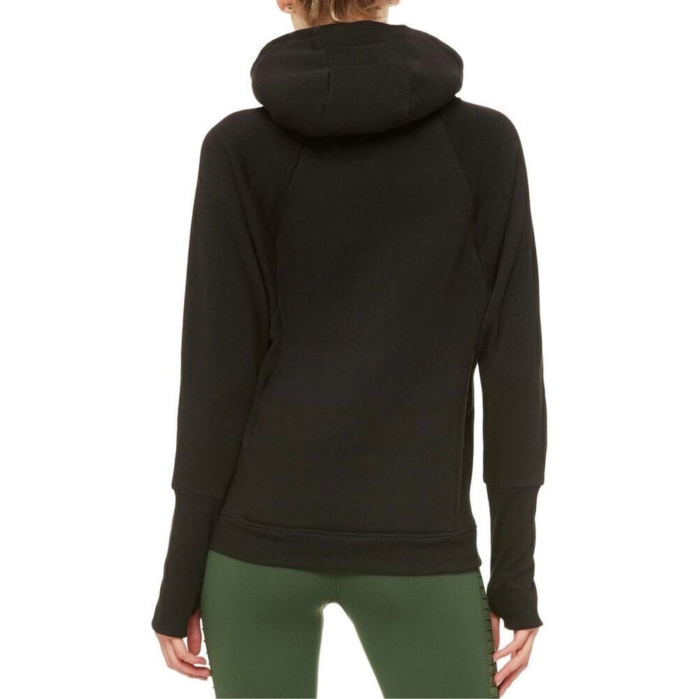 Alo Yoga Frost Long sleeve Sherpa hoodie size medium excellent condition - Picture 2 of 7